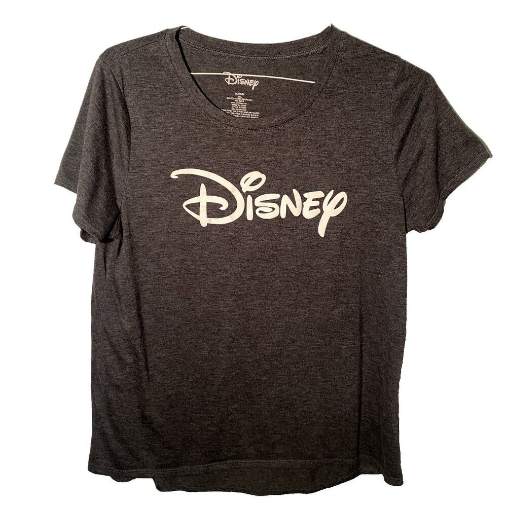 Disney T Shirt‎ Charcoal Gray Size 2XL